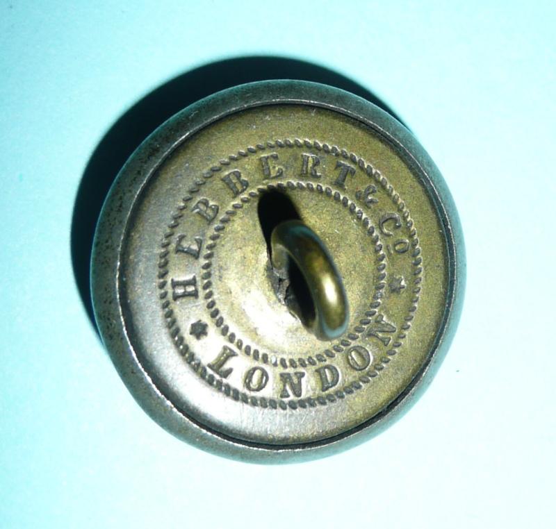 46th Middlesex Rifle Volunteer Corps (RVC) Large Pattern White Metal Button