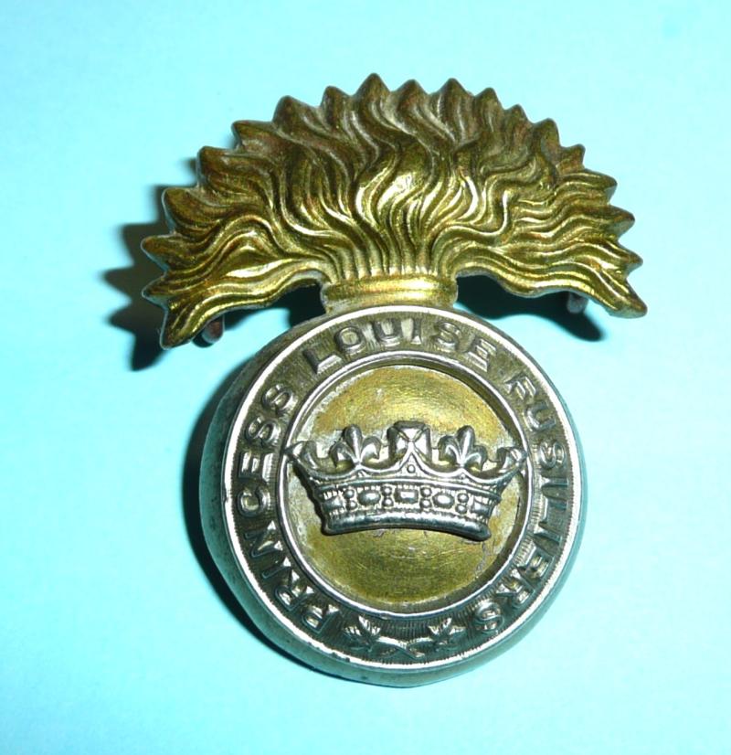 WW2 Canada - Princess Louise Fusiliers Bi-Metal Cap Badge - Scully Marked