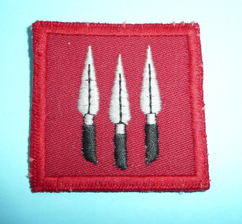 Rhodesia HQ Central Africa Command Embroidered Cloth Formation Sign Flash Patch Designation Arm Shoulder Badge