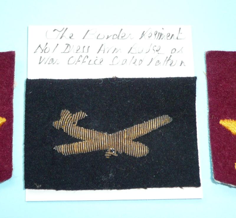 Cold War - The Border Regiment Set of Cloth Insignia