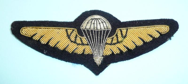 Bullion Parachute Qualification Wings (Unidentified)