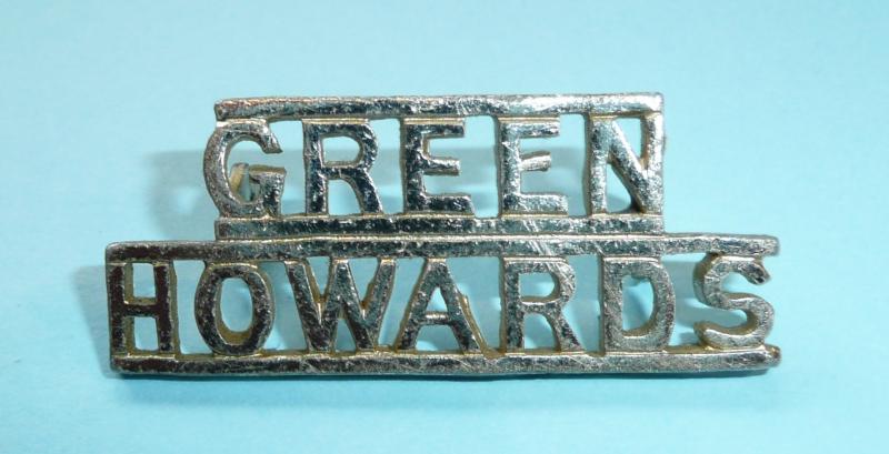 Yorkshire Regiment (Green Howards) AA Anodised Aluminum Shoulder Title