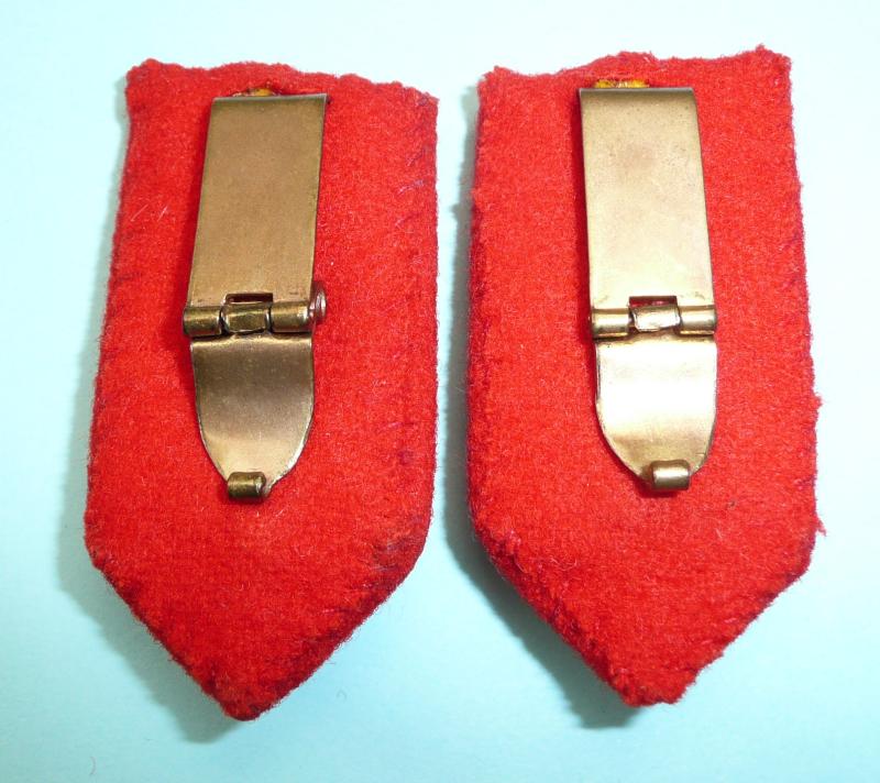 Pair of Generals Gorget Tabs - No 2 and No 4 Dress