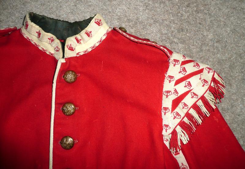 Pre WW1 British Army Drummers Scarlet Tunic Jacket