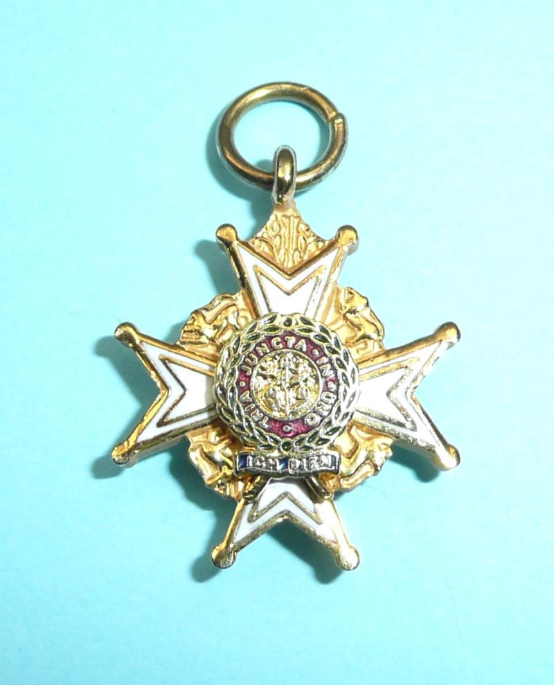 Miniature CB Order Medal - The Most Honourable Order of the Bath, Type II, Military Division, Companion