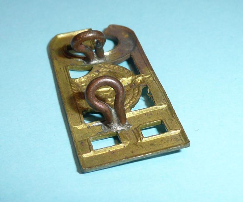 WW2 New Zealand HG Home Guard Brass Cap Badge