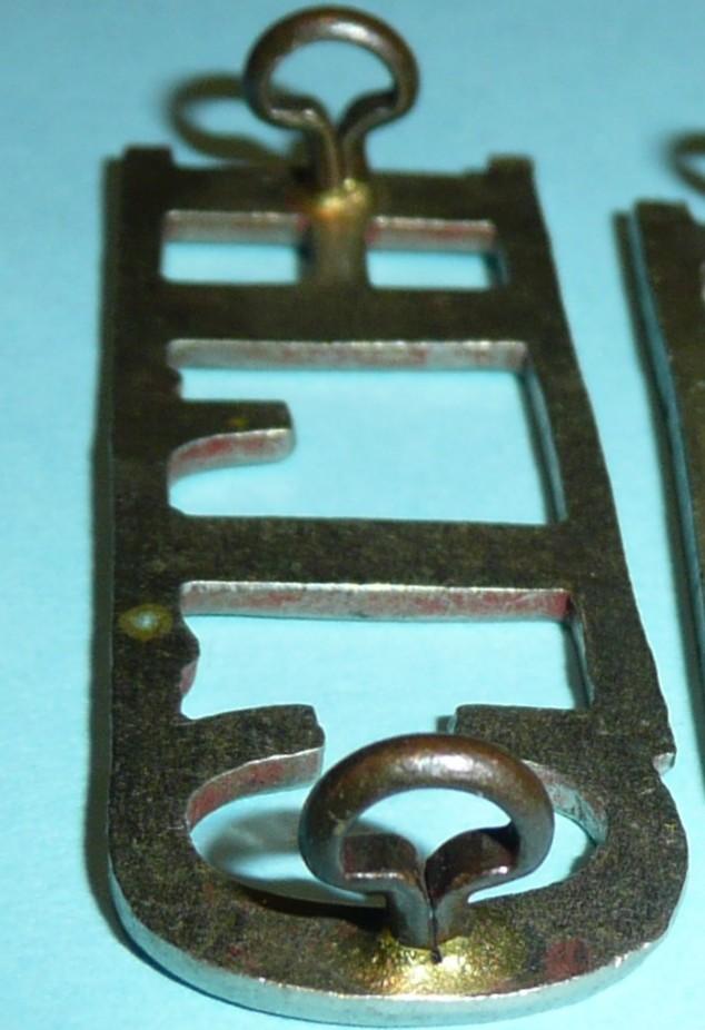 British Indian Army - Calcutta Light Horse (CLH) Shoulder Title, 1887-1947