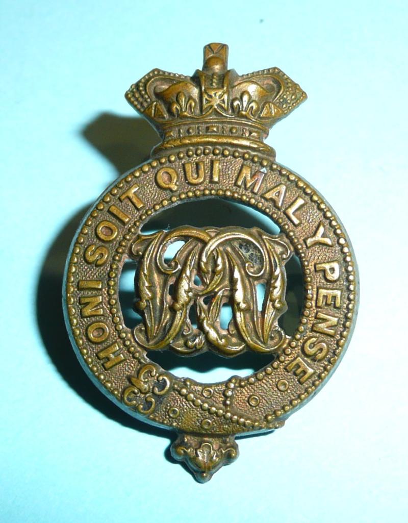 Grenadier Guards Victorian OR’s brass pagri badge