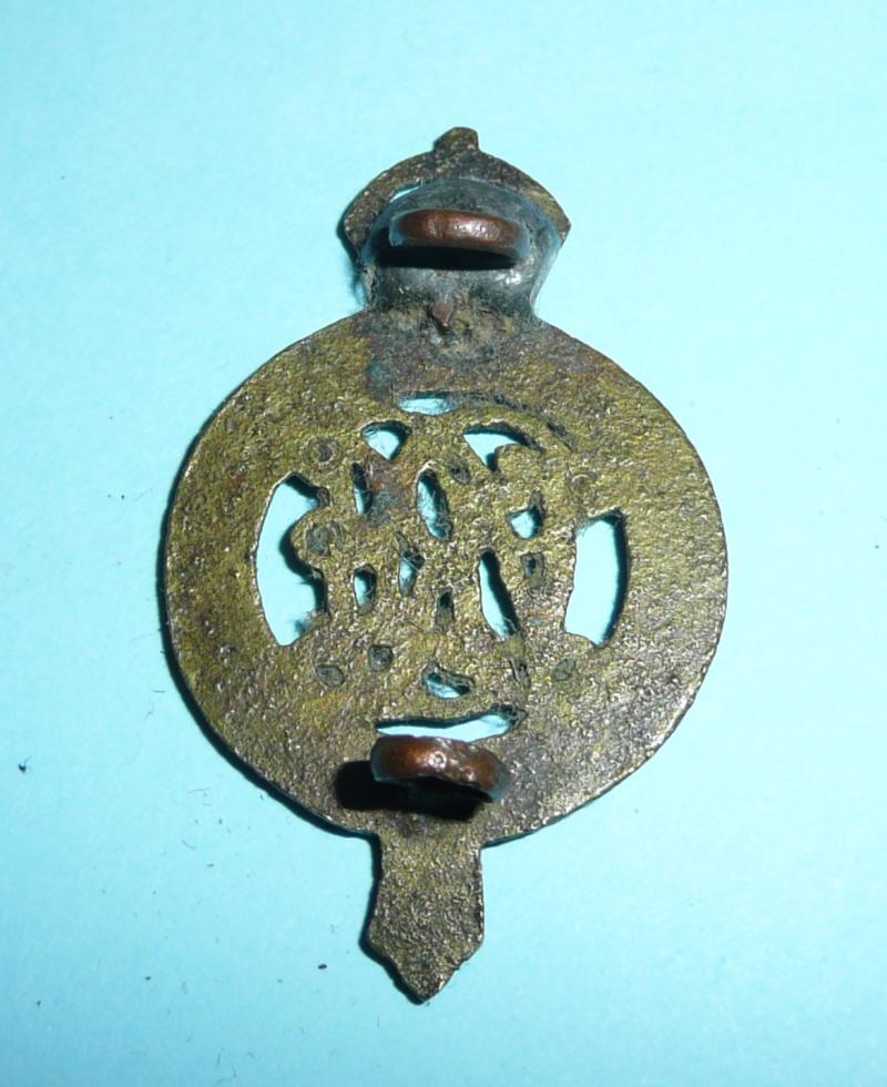 British Indian Army - 2nd Queen Victoria's Own (Madras) Miners & Sappers Cast Cap Badge