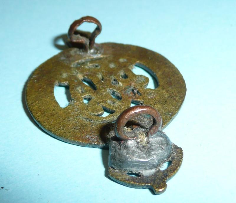 British Indian Army - 2nd Queen Victoria's Own (Madras) Miners & Sappers Cast Cap Badge