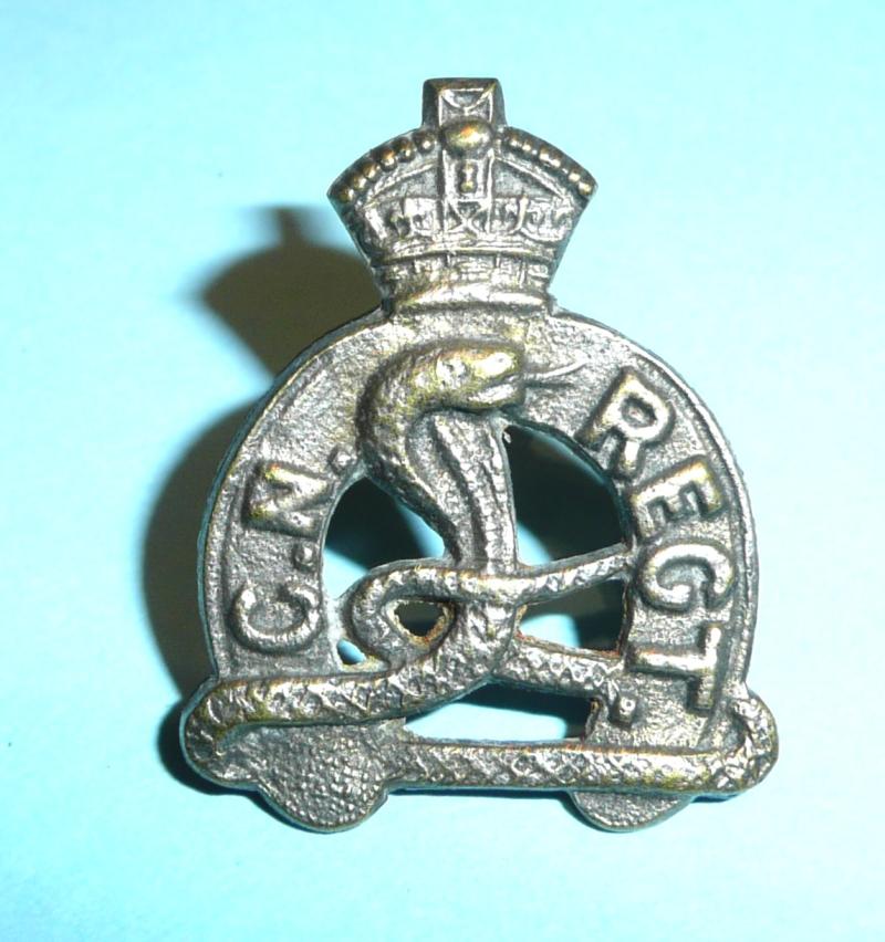 Indian Army (Auxiliary Force (AFI)) Chota Nagpur Regiment Cast Collar Badge
