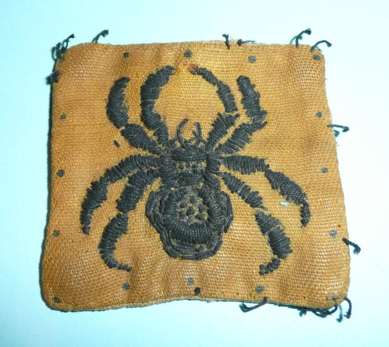 WW2 81st West African Division Embroidered Cloth Formation Sign Patch Flash Designation Badge - Burma