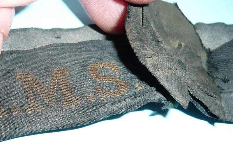 WW2 Royal Navy - WRNS Cap Tally