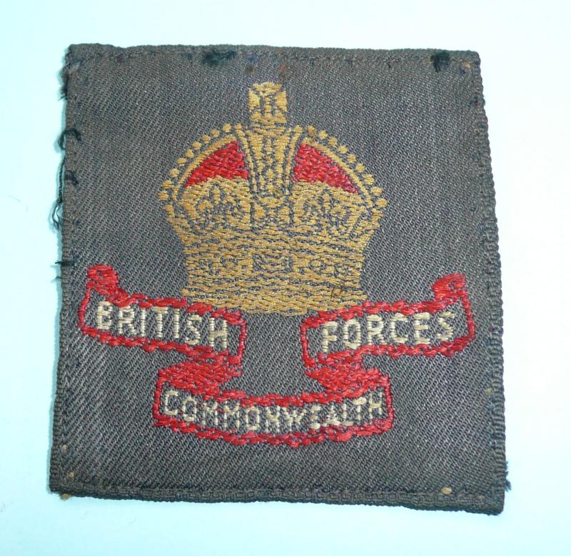 Post WW2 - British Commonwealth (Occupation) Forces