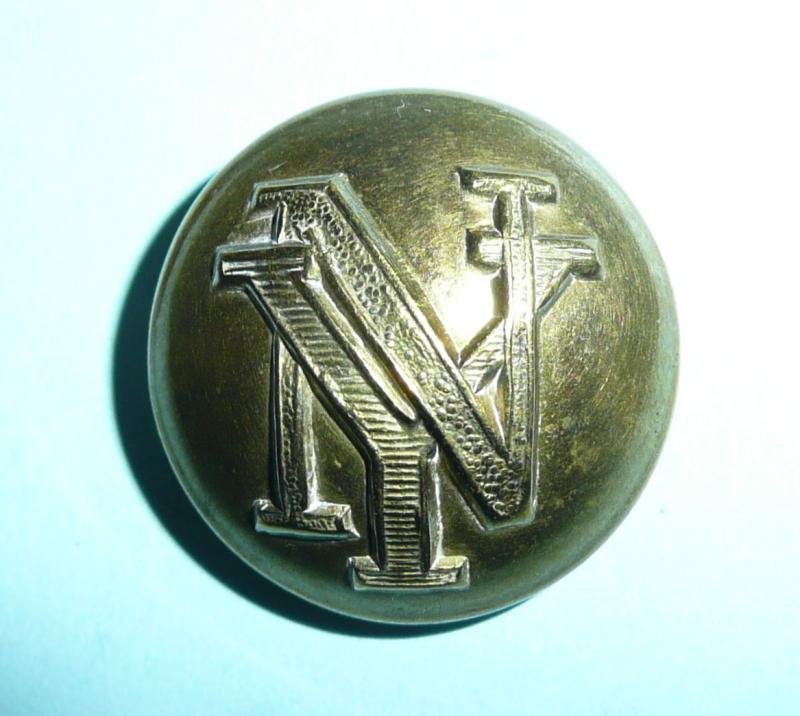WW2 Northamptonshire Yeomanry RAC (TA) All Ranks Medium Pattern Brass Button