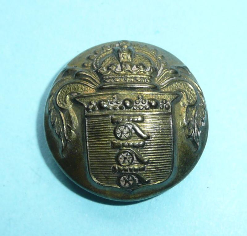 Honourable Artillery Company HAC Brass Medium Pattern Button