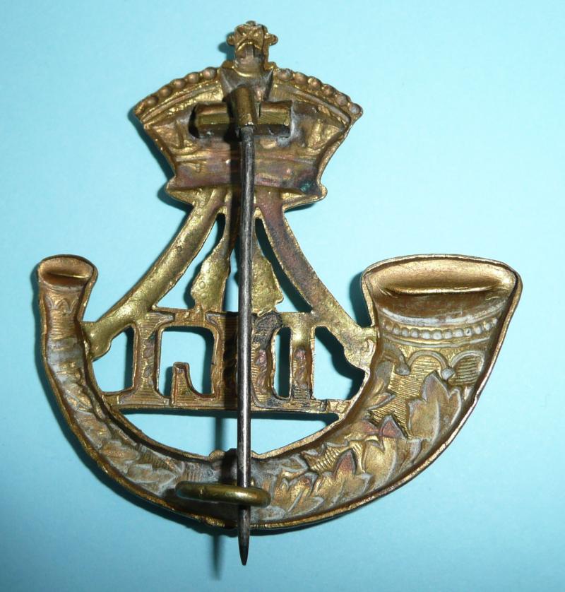 Scarce Durham Light Infantry ( DLI ) Victorian Large Pattern Other Rank's Pagri Badge - Magnificent