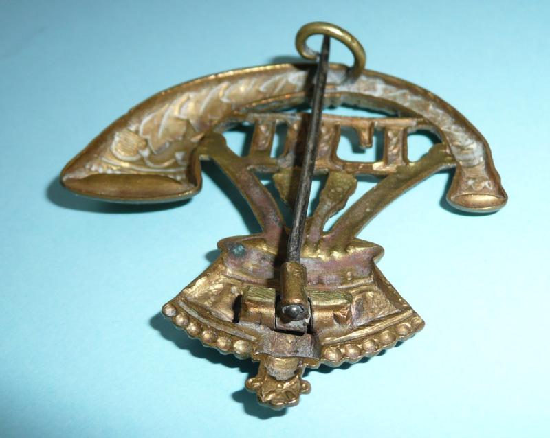 Scarce Durham Light Infantry ( DLI ) Victorian Large Pattern Other Rank's Pagri Badge - Magnificent