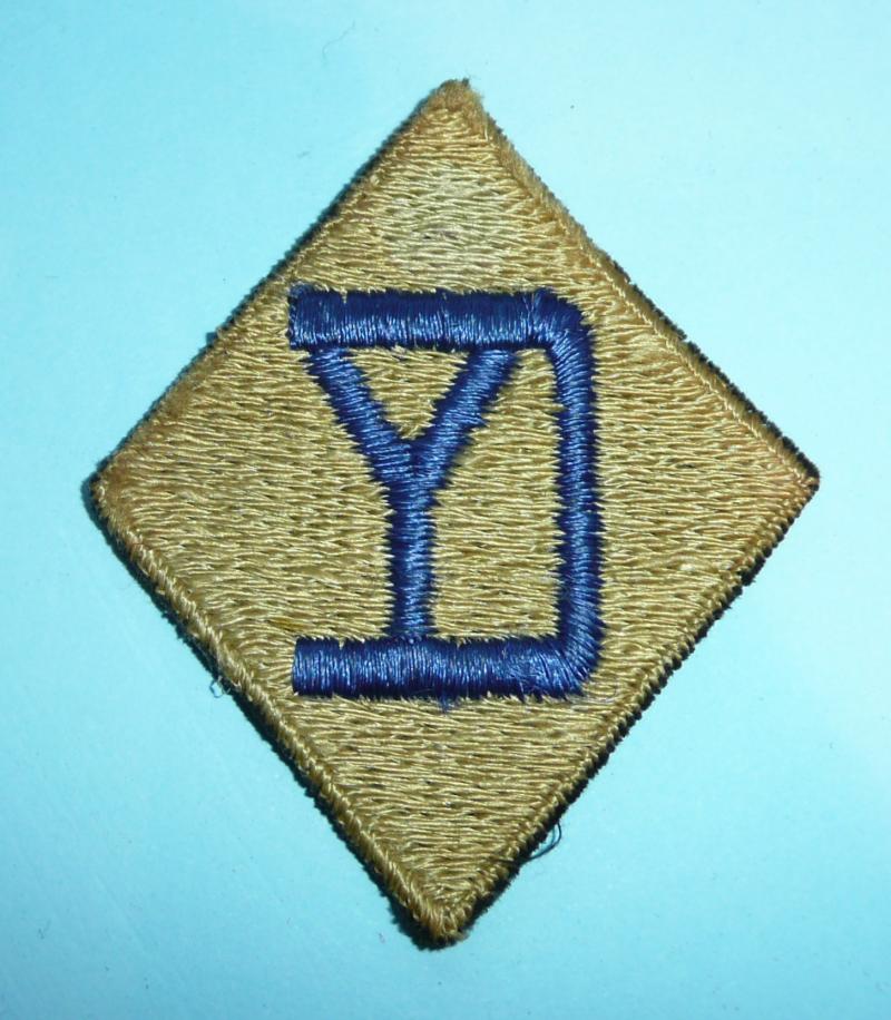 USA United States 26th Yankee Division Embroidered Cloth Patch Flash Designation Formation Sign Arm Badge