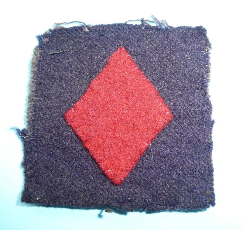 WW2 61st Infantry Division Felt Cloth Formation Sign
