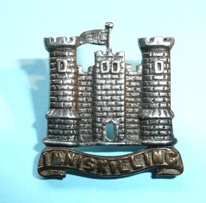 6th Inniskilling Dragoons Officer's Silver and Gilt Collar Badge