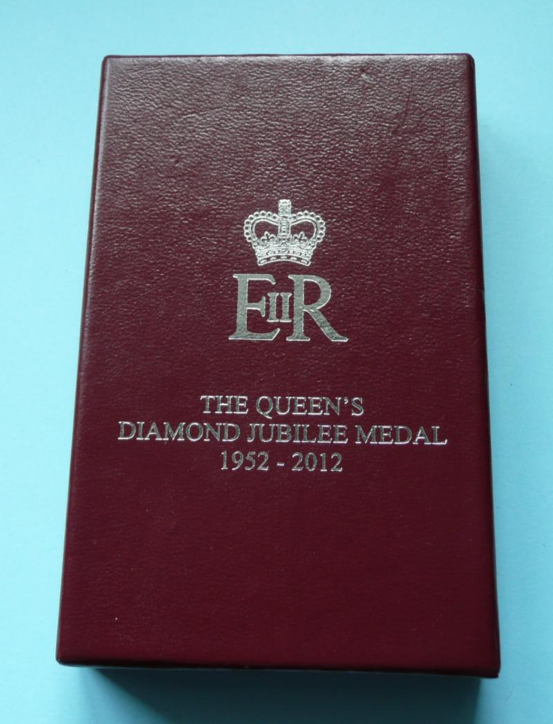 Queen's Diamond Jubilee Medal Original Box of Issue - No Medal
