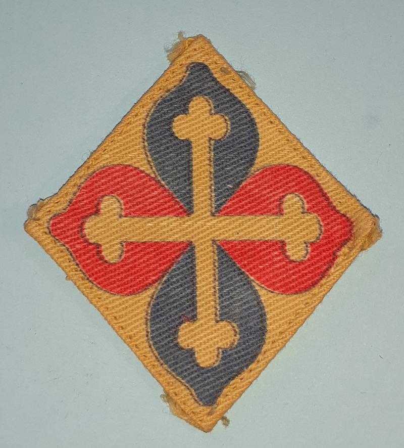 Wessex Training Brigade Printed Cloth Formation Sign Patch Flash Designation Badge
