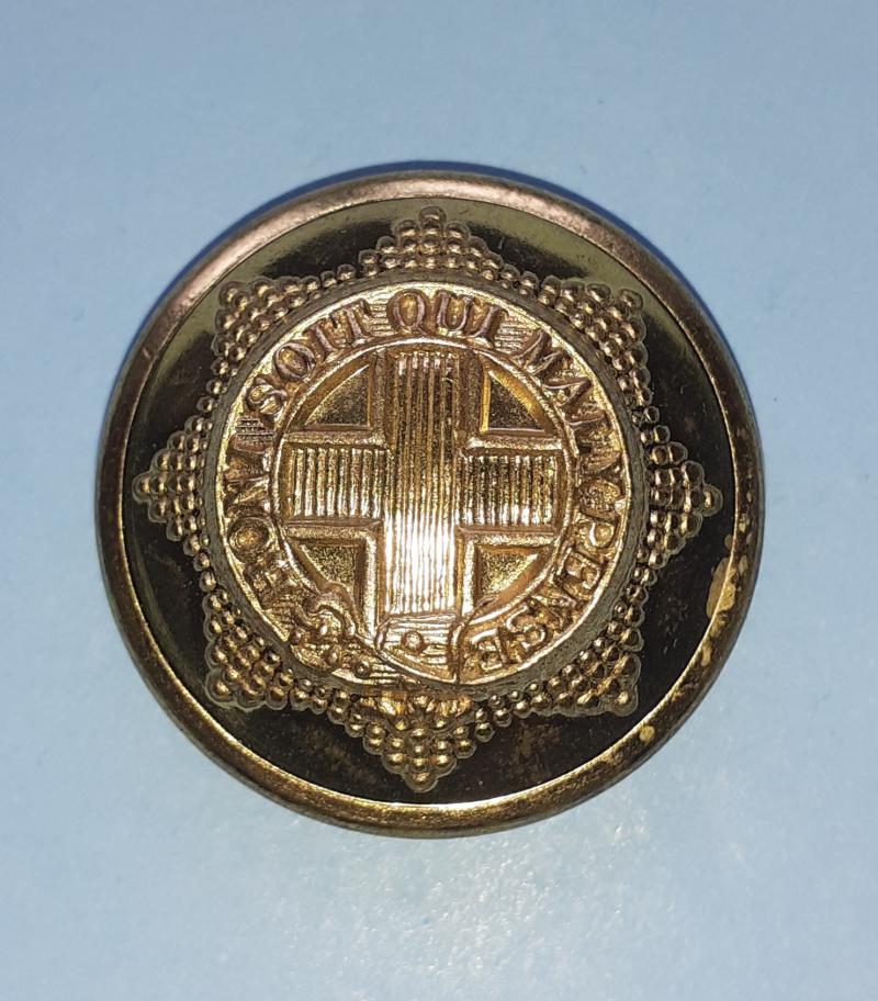 Coldstream Guards Officer's Large Pattern Gilt Button
