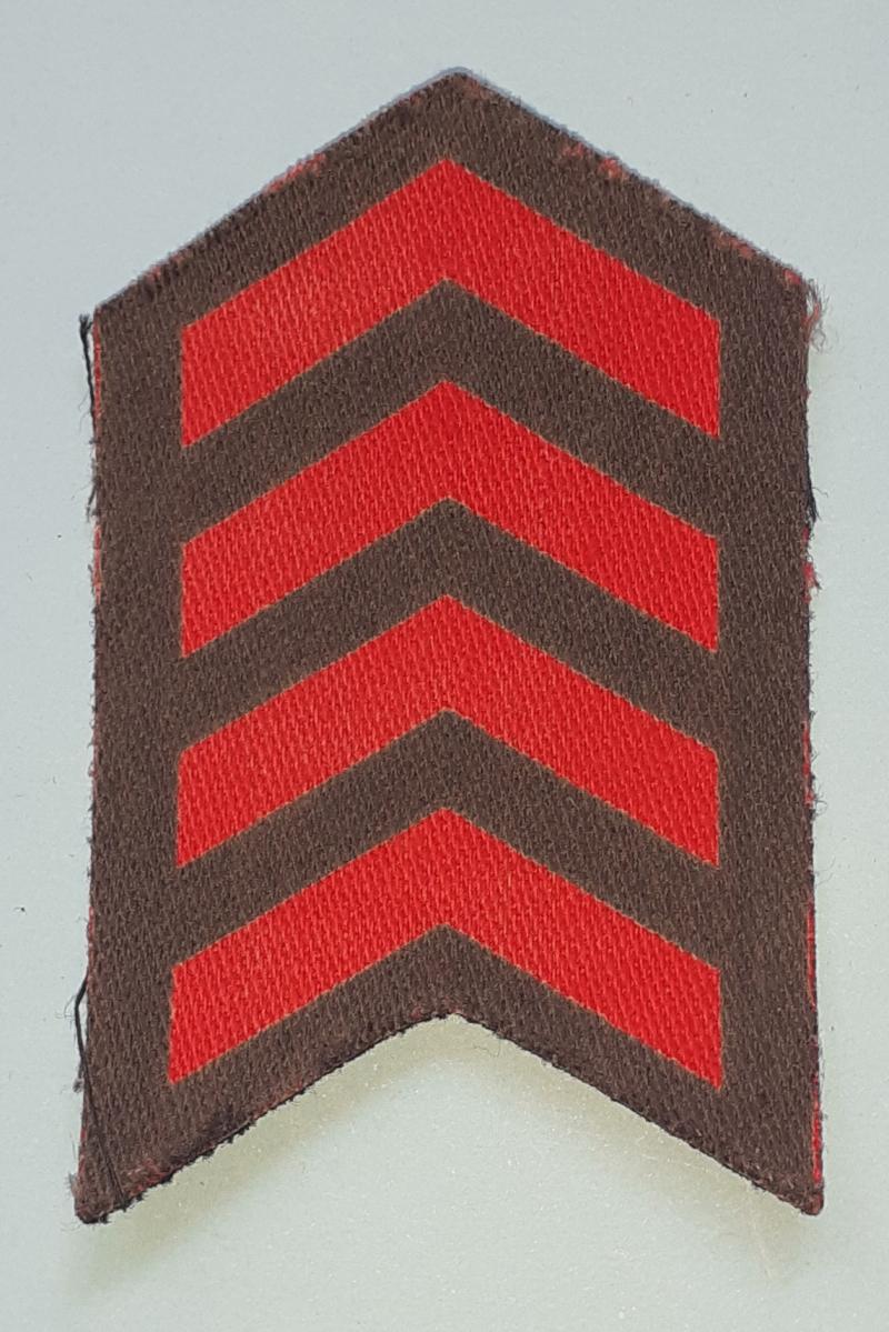 WW2 Printed War Service Chevron- 4 Years