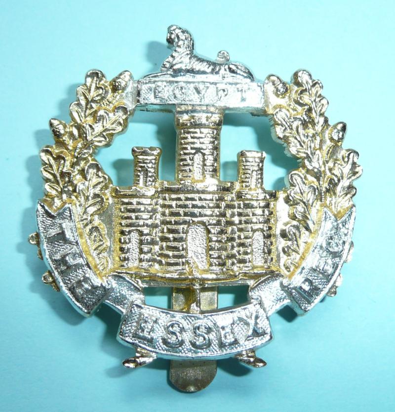 The Essex Regiment  Anodised AA Staybrite Cap Badge