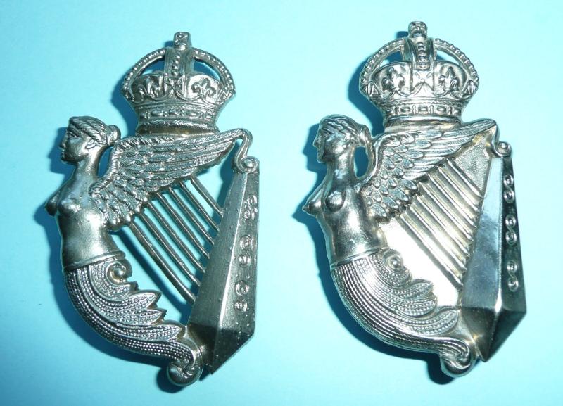 5th Royal Irish Lancers / 16th/5th The Queen's Royal Lancers / 8th King's Royal Irish Hussars NCOs Arm Badge - Voided centre and strings