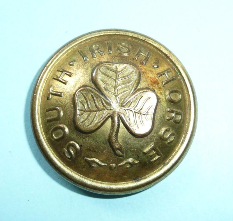 Ireland - South Irish Horse (SIH) Yeomanry Officer's Large Pattern Gilt Button