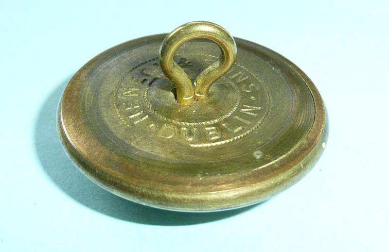 Ireland - South Irish Horse (SIH) Yeomanry Officer's Large Pattern Gilt Button