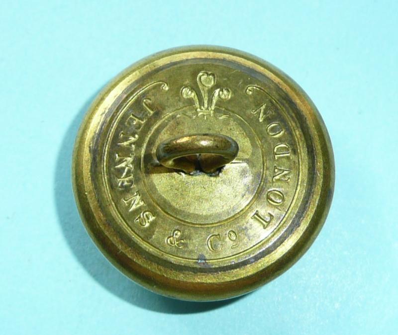Ireland - 86th Regiment of Foot (Royal County Down Regiment) Officer's Large Pattern Gilt Button, 1855 - 1881