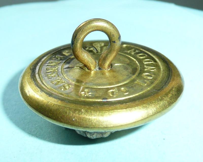 Ireland - 86th Regiment of Foot (Royal County Down Regiment) Officer's Large Pattern Gilt Button, 1855 - 1881