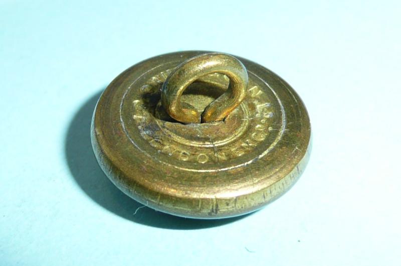 16th Regiment of Foot (Bedfordshire) Medium Pattern Brass Tunic Button - Band post 1889?
