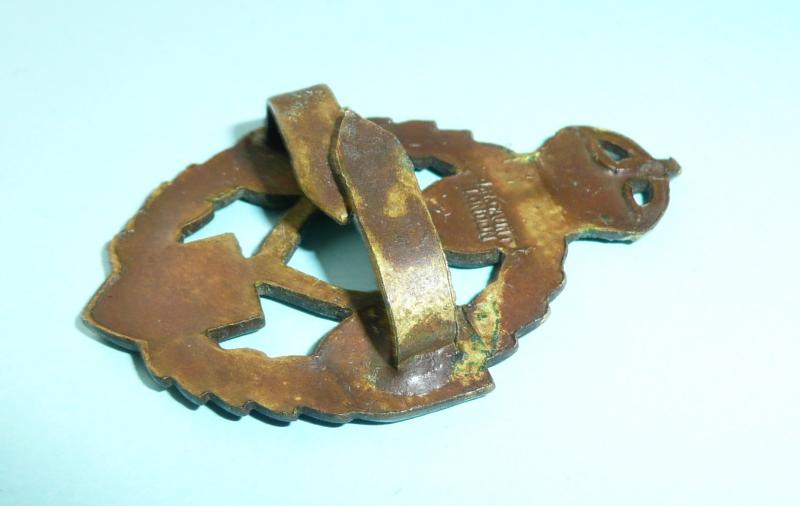 REME Royal Electrical & Mechanical Engineers 1st Pattern OSD Bronze Cap Badge - Gaunt