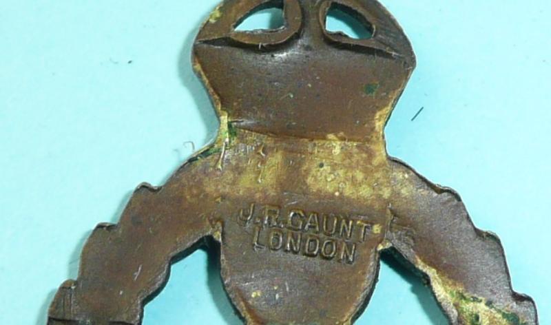 REME Royal Electrical & Mechanical Engineers 1st Pattern OSD Bronze Cap Badge - Gaunt