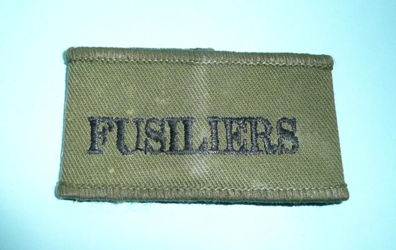 Royal Regiment of Fusiliers Shoulder Title Slip-on - All Battalions