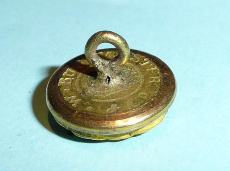 Westmoreland and Cumberland Yeomanry (WCYC) Officer's Undress Frock Coat Button, 1840s/50s