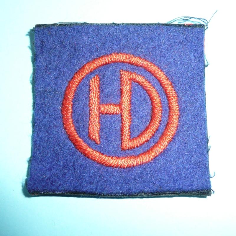 WW2 51st Highland Division Woven Formation Sign Flash Patch Badge
