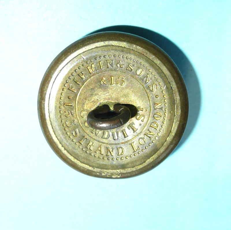 100th (Prince of Wales's Royal Canadian) Regiment of Foot Officer's Gilt Brass Large Pattern Button