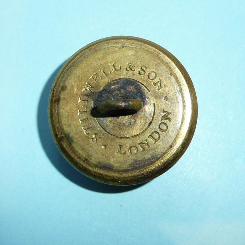 104th (Bengal Fusiliers) Regiment of Foot Officer's Gilt Brass Large Pattern Button