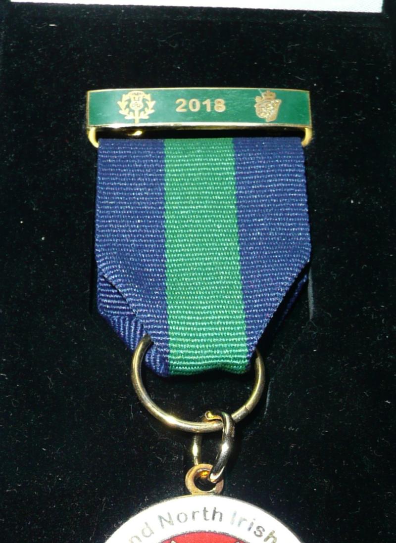 Scottish & North Irish Yeomanry SNIY, Guidon Parade Commemoration Medal, 2018 Mint in Box