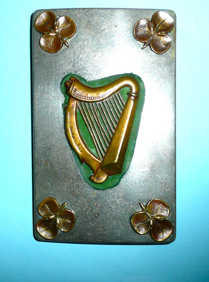 Non Military Irish Piper's Baldrick Cross Belt Plate Badge